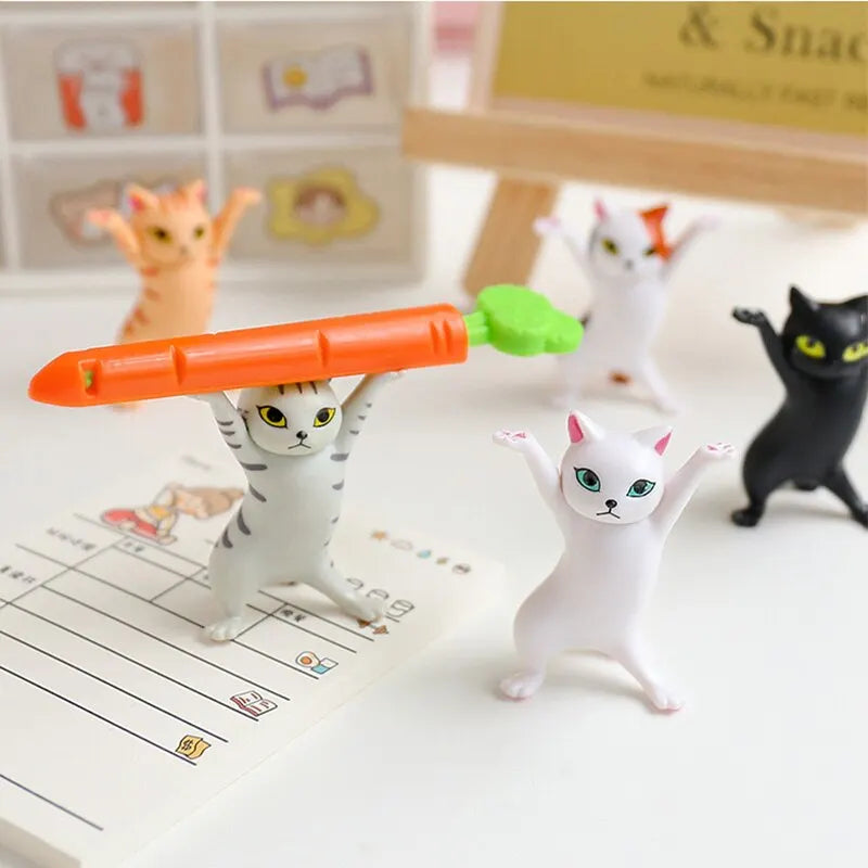 Dancing Cat Figures