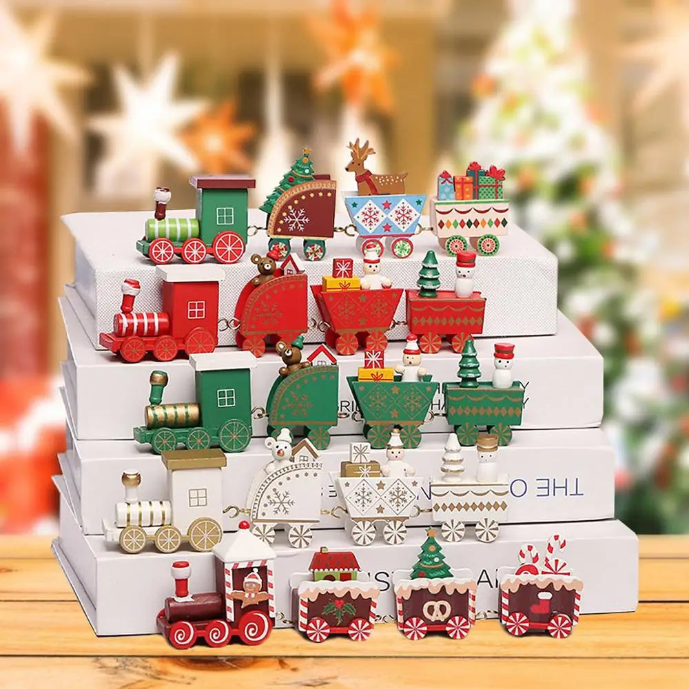 Christmas Train Ornament Home Decor