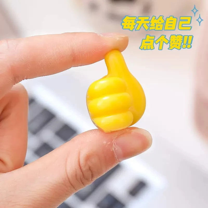 Silicone Thumb Wall Hook Cable Clip