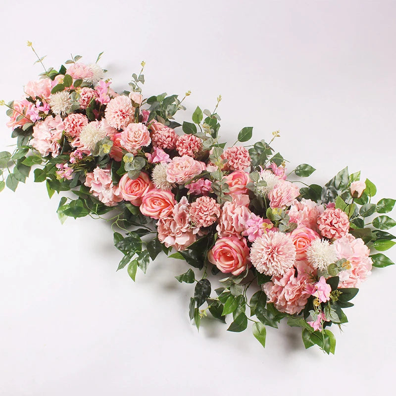 Silk Flower Wall Decoration Set