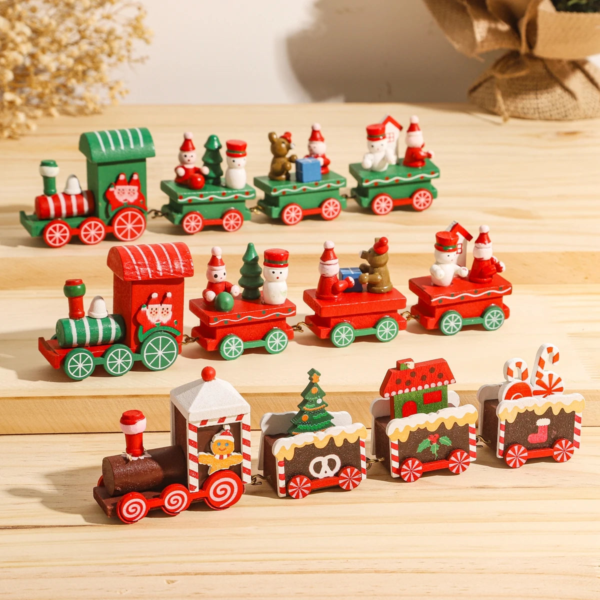 Christmas Train Ornament Home Decor