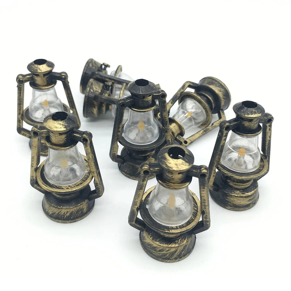 Retro Miniature Oil Lamp