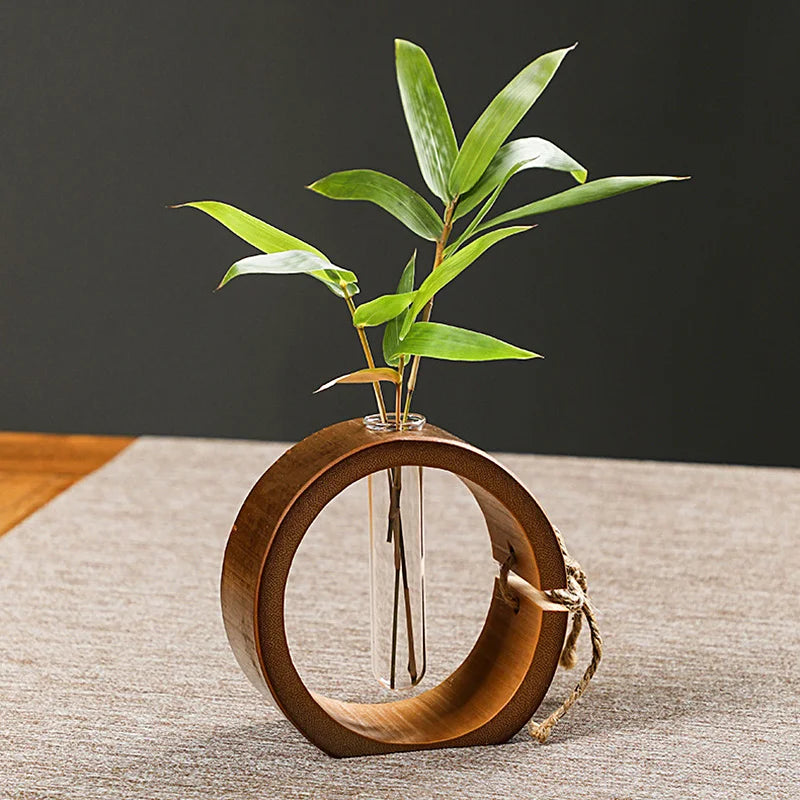 Bamboo Flower Vase