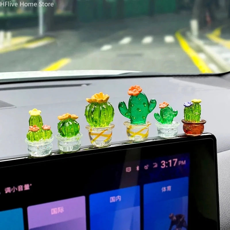 Mini Cactus Figurines