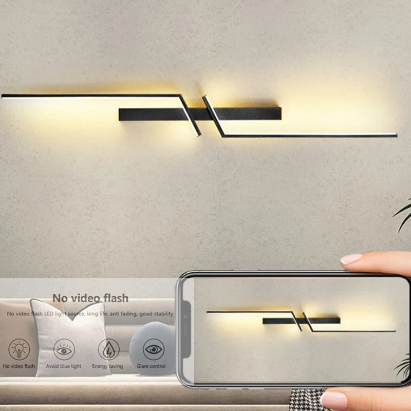 Modern LED Strip Wall Lamp