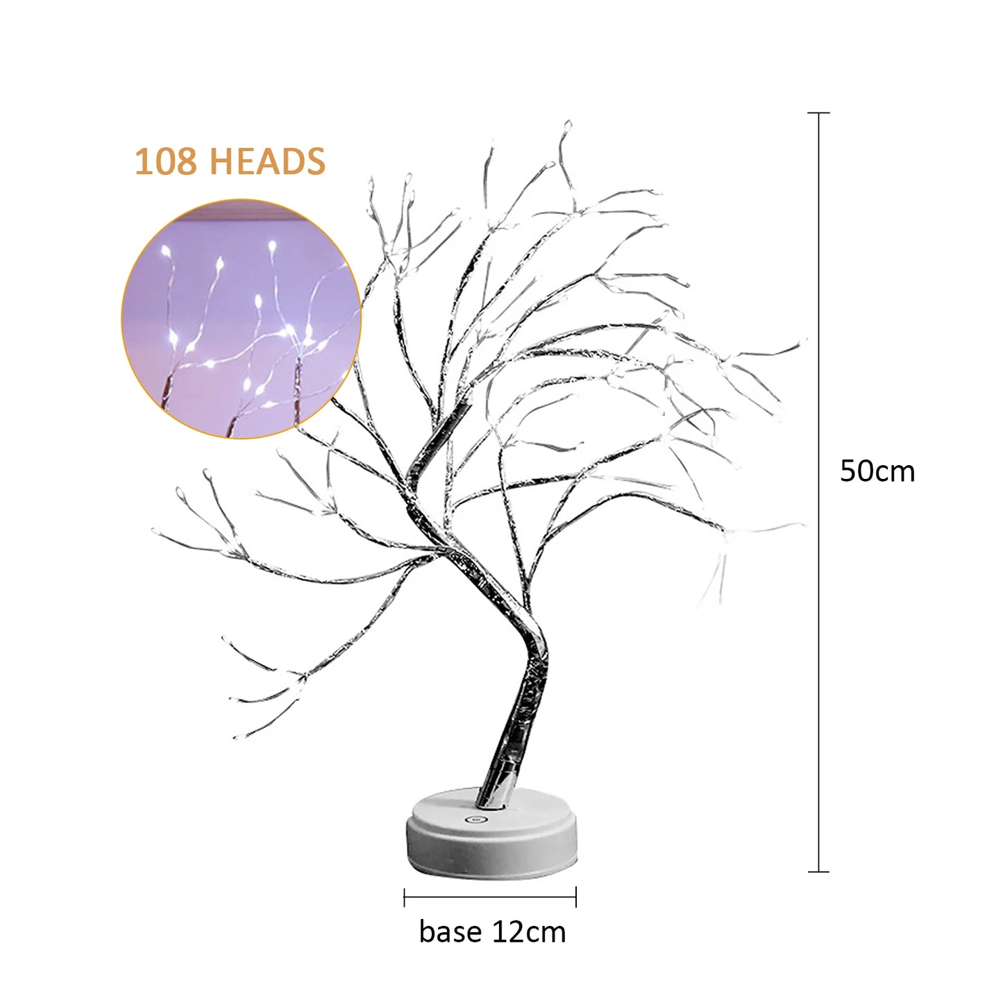 Waterproof Bonsai Tree Lamp