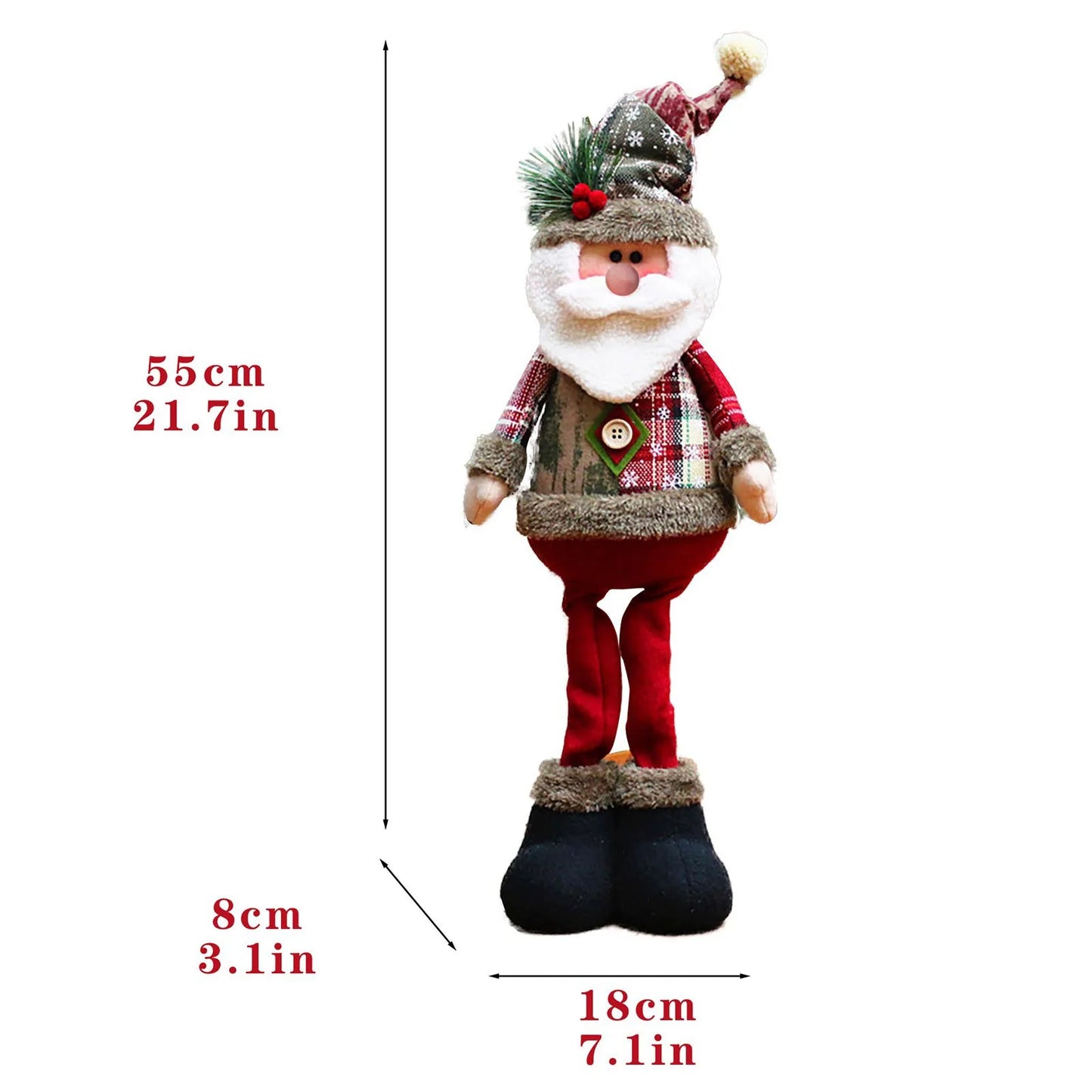 Standing Christmas Dolls