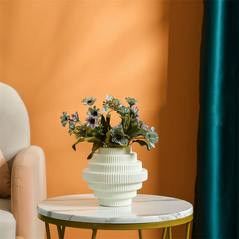 Modern Nordic Style Plastic Vase