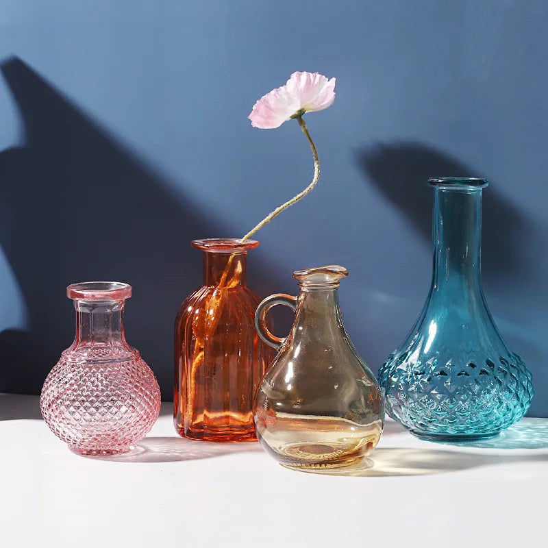 Vintage Nordic Glass Vases