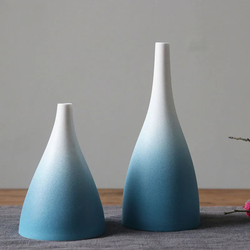 Frosted Glaze Ceramic Vase