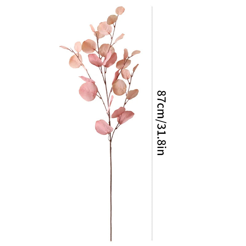 Autumn Eucalyptus Branch- Silk Fake Plant