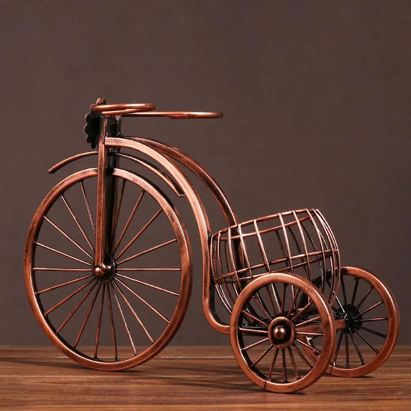 Retro Carriage Bike Wine Rack