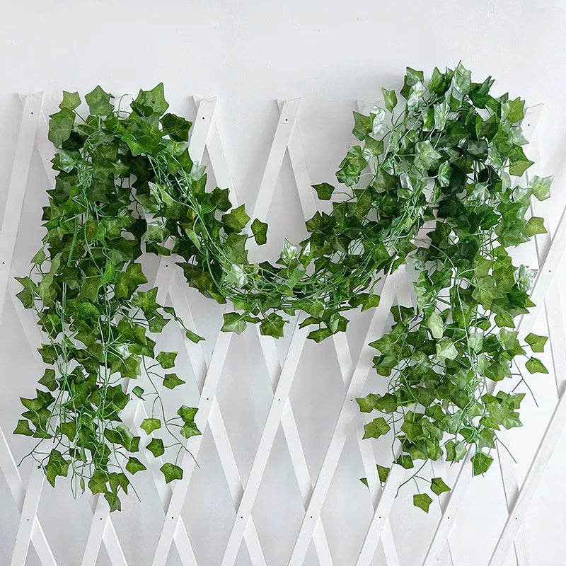 Silk Ivy Leaf Garland 2.1M