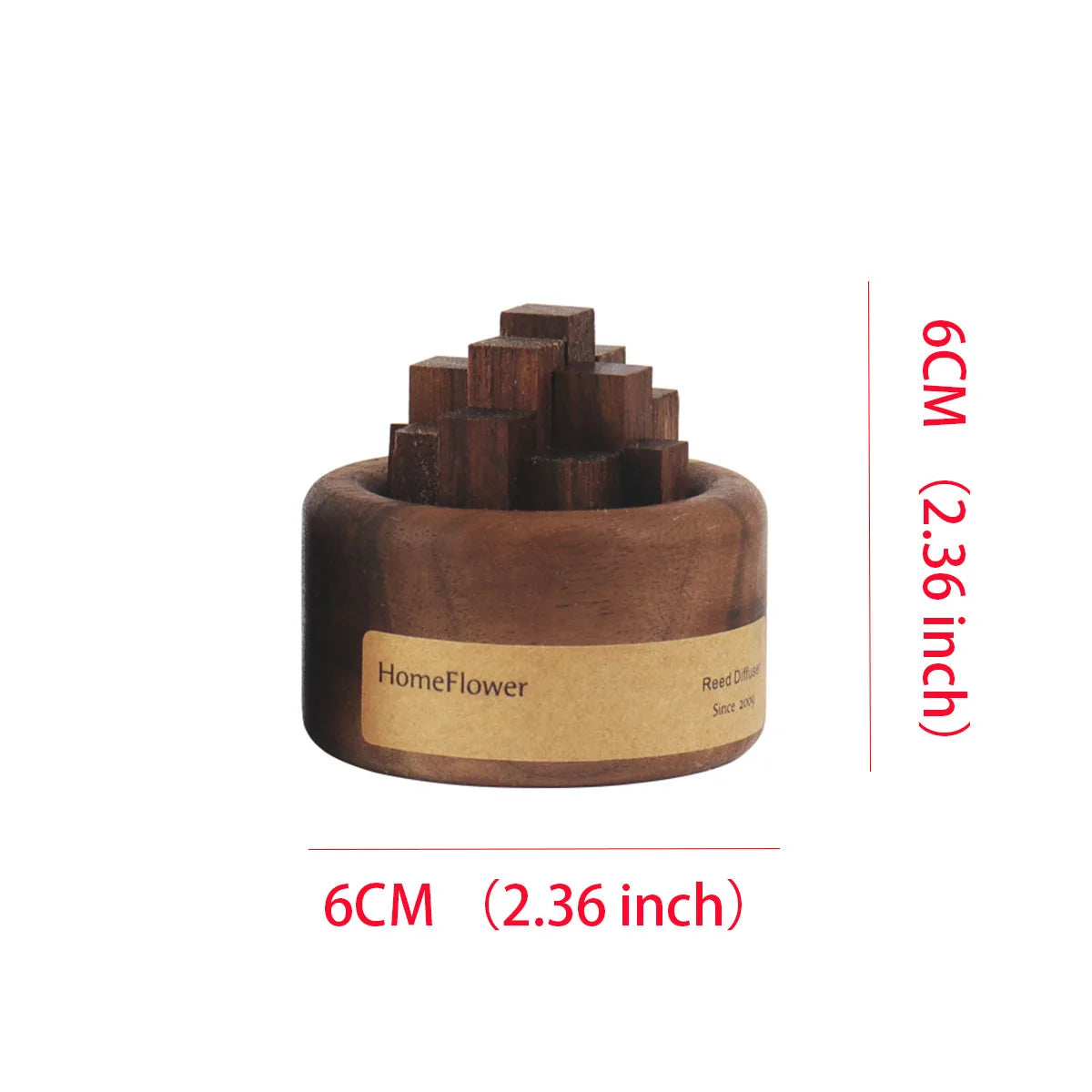 Fireless Aroma Wood Scent Diffuser