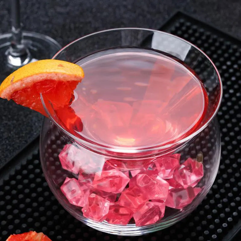 Round Ball Cocktail Glasses Wine Cup Set