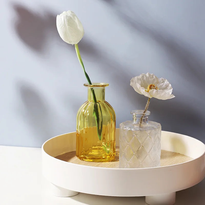 Vintage Nordic Glass Vases