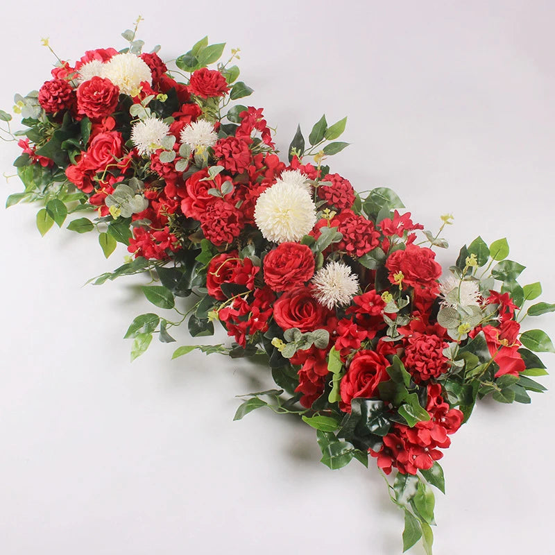 Silk Flower Wall Decoration Set