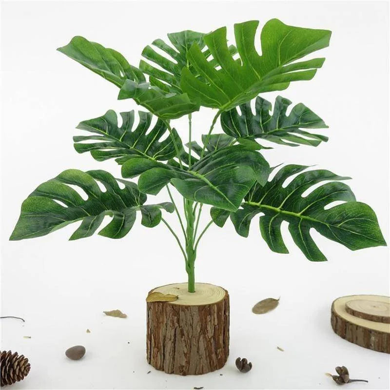 Fake Palm Branch Decorative Plant