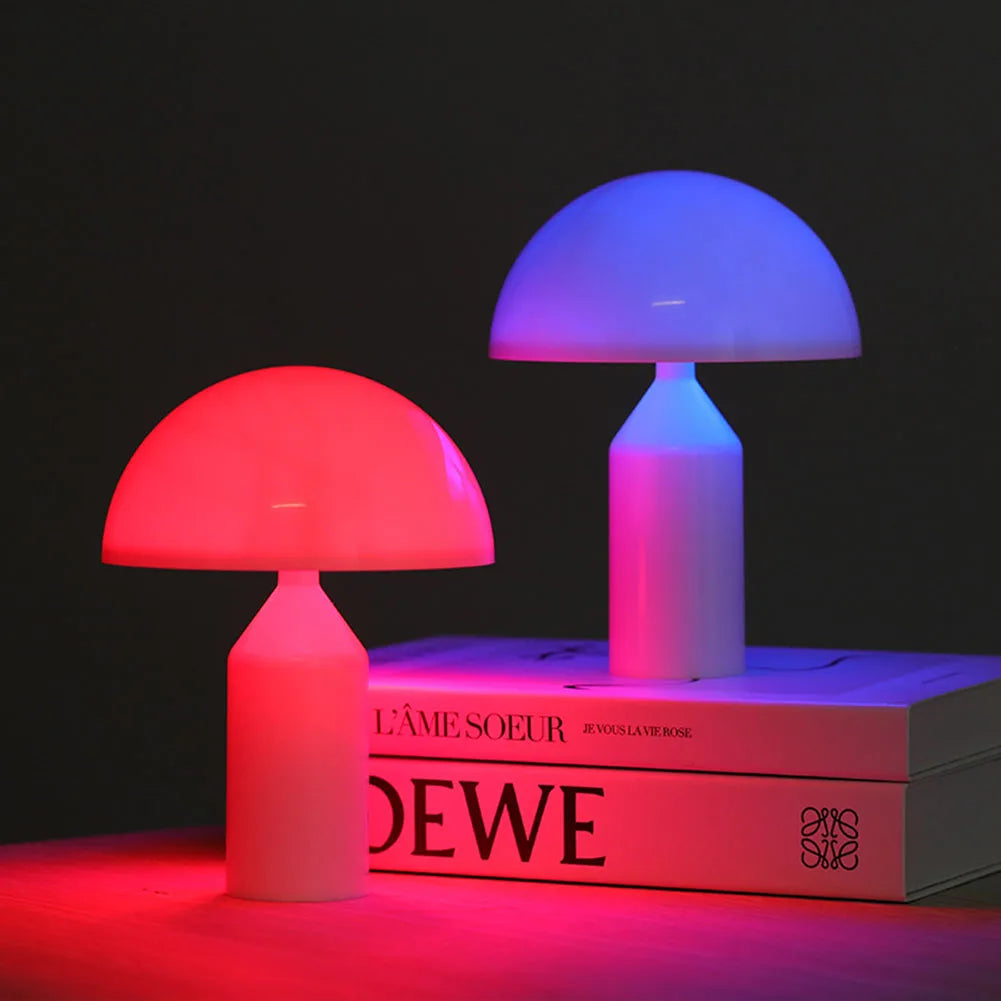 Rechargeable Mushroom LED Table Lamp