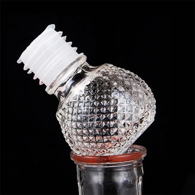 Home Bar Round Shape Crystal Whiskey Decanter