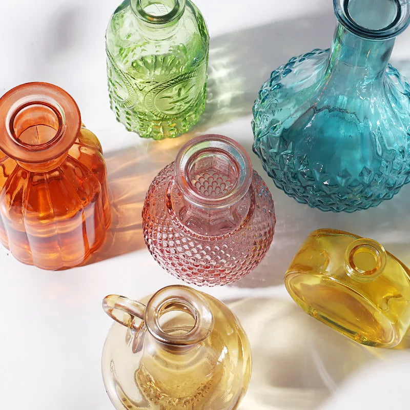 Vintage Nordic Glass Vases