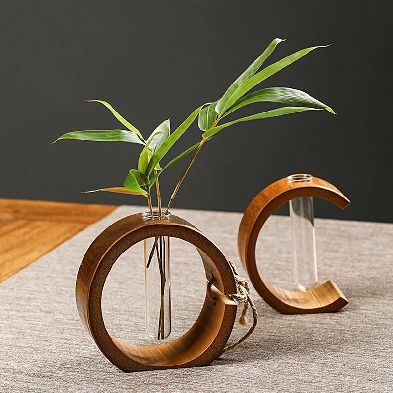 Bamboo Flower Vase