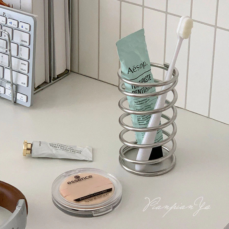 Stainless Steel Toothbrush Holder