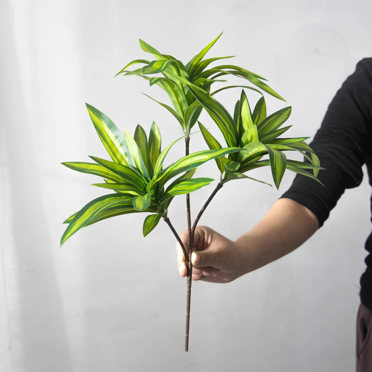 Tropical Fake Bamboo Plant Decor