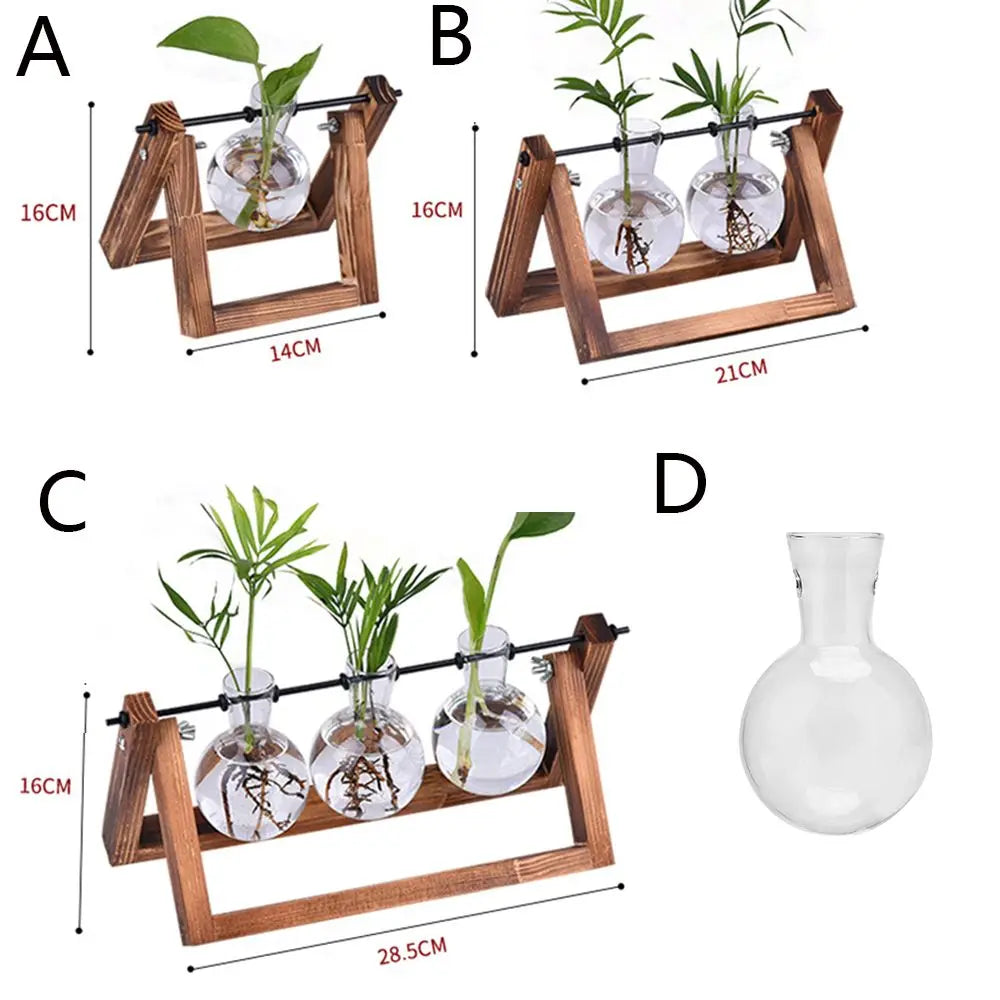 Vintage Hydroponic Plant Vase