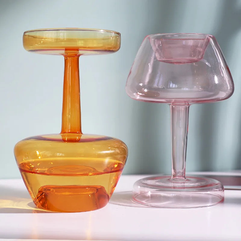 Vintage Nordic Glass Vases