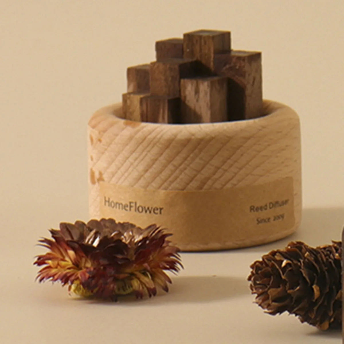 Fireless Aroma Wood Scent Diffuser