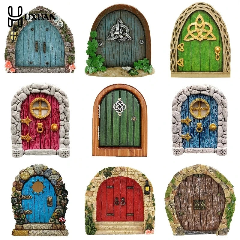 Explore our charming Wooden Mini Doors, crafted for durability and whimsical charm. Perfect for fairy gardens and creative gifts. 