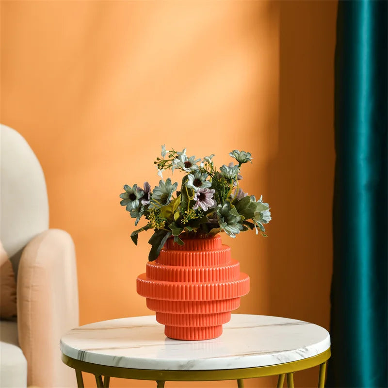 Modern Nordic Style Plastic Vase