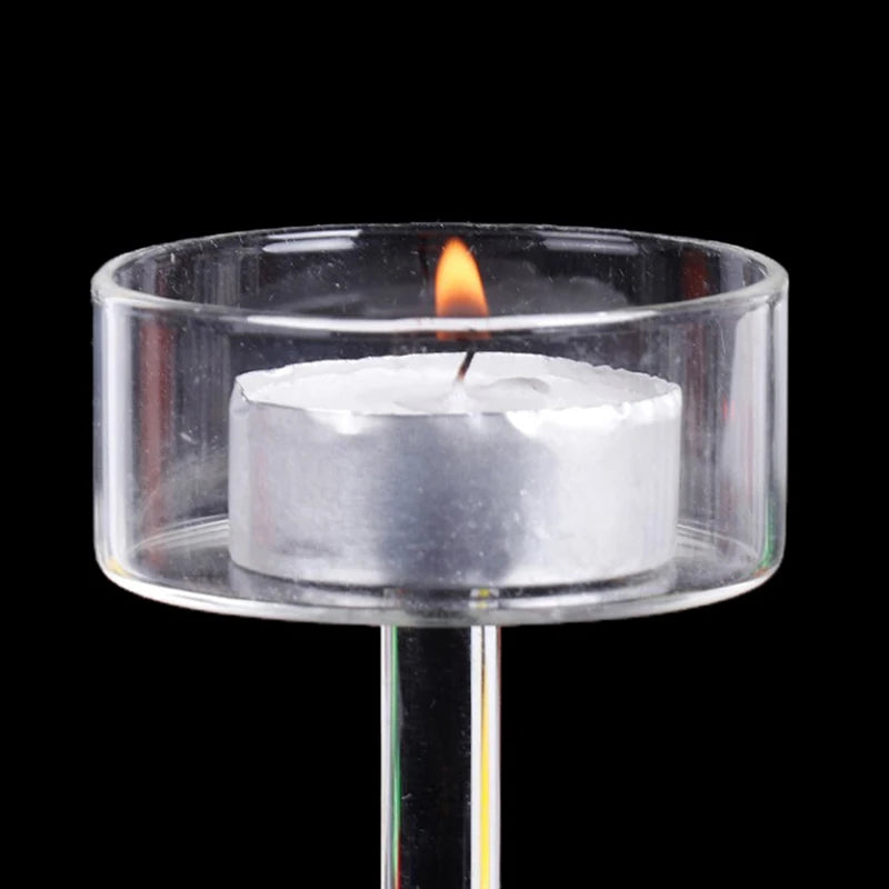 Stemmed Crystal Tealight Candle Holder